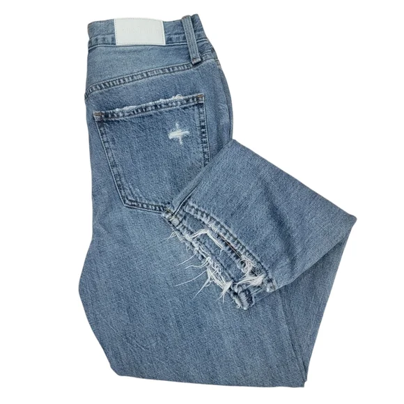 Pistola Charlie High Rise Straight Leg Ankle Length Button Fly Denim Wom… - Picture 10 of 16